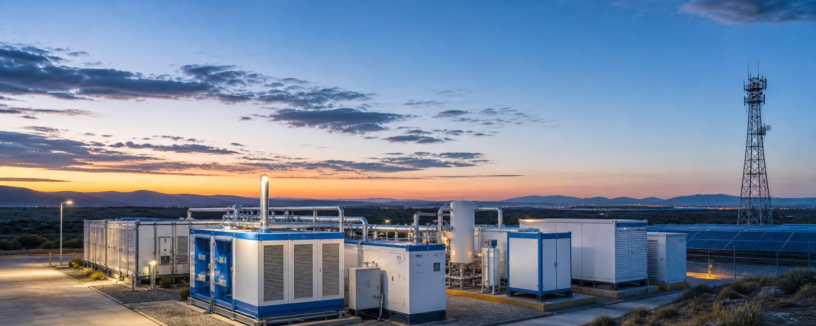 CO-WIN hydrogen power infrastructure site