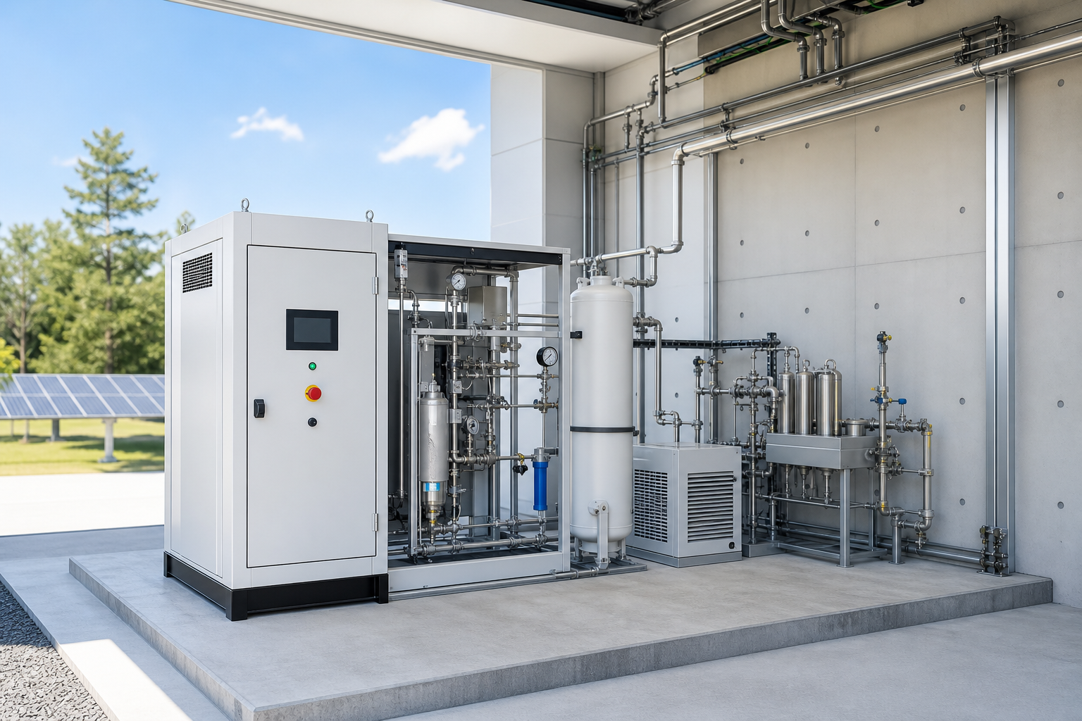 On-demand hydrogen application