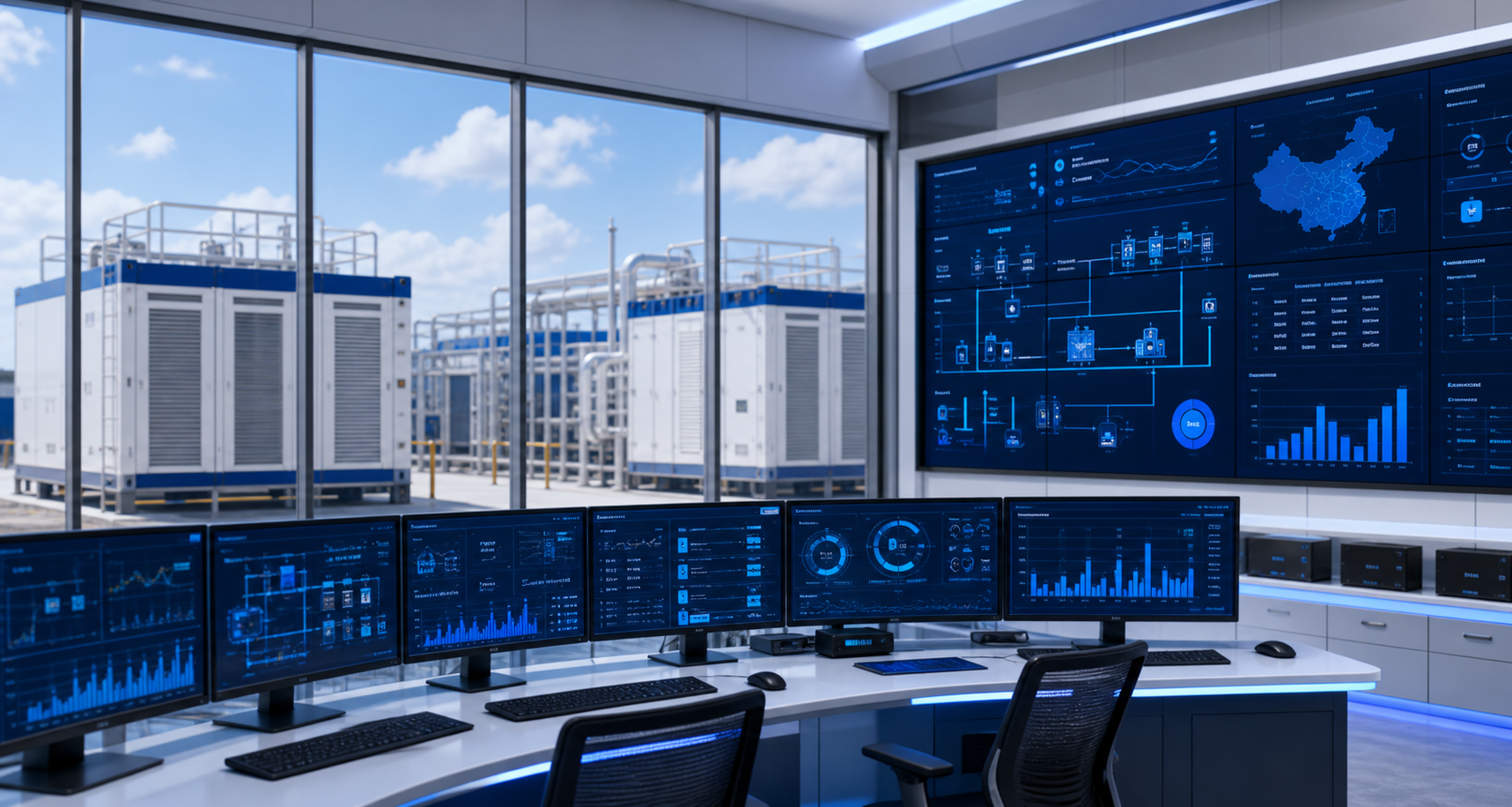 Remote monitoring platform for distributed hydrogen power systems