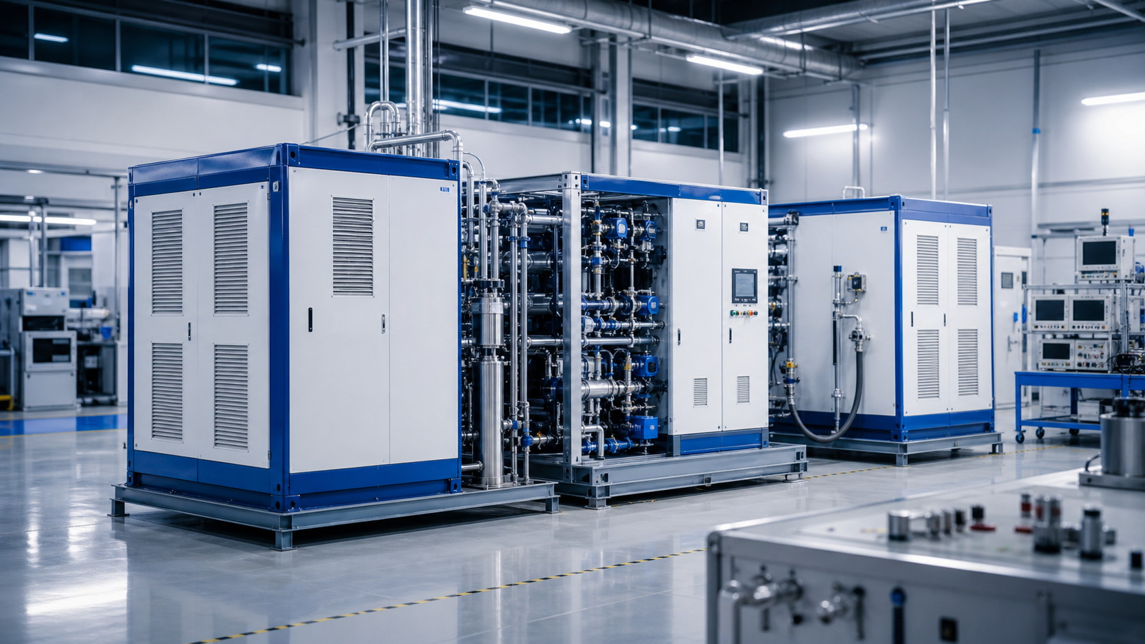 CO-WIN hydrogen generator testing and integration facility