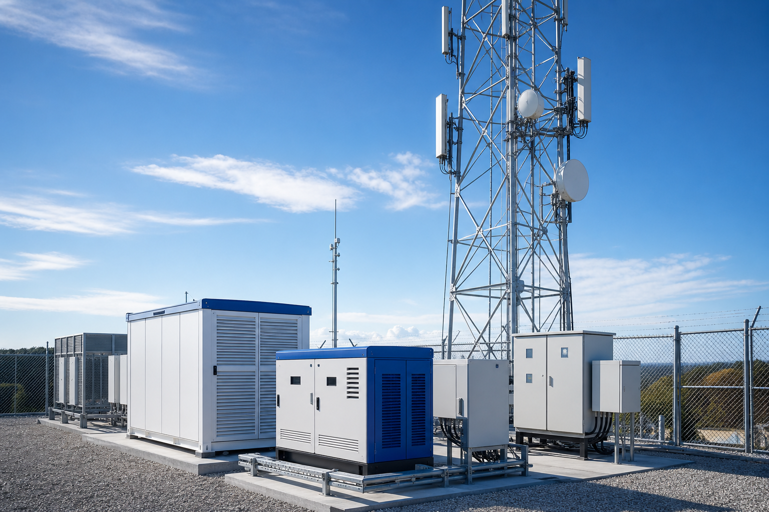 Hydrogen backup power system for telecom base station