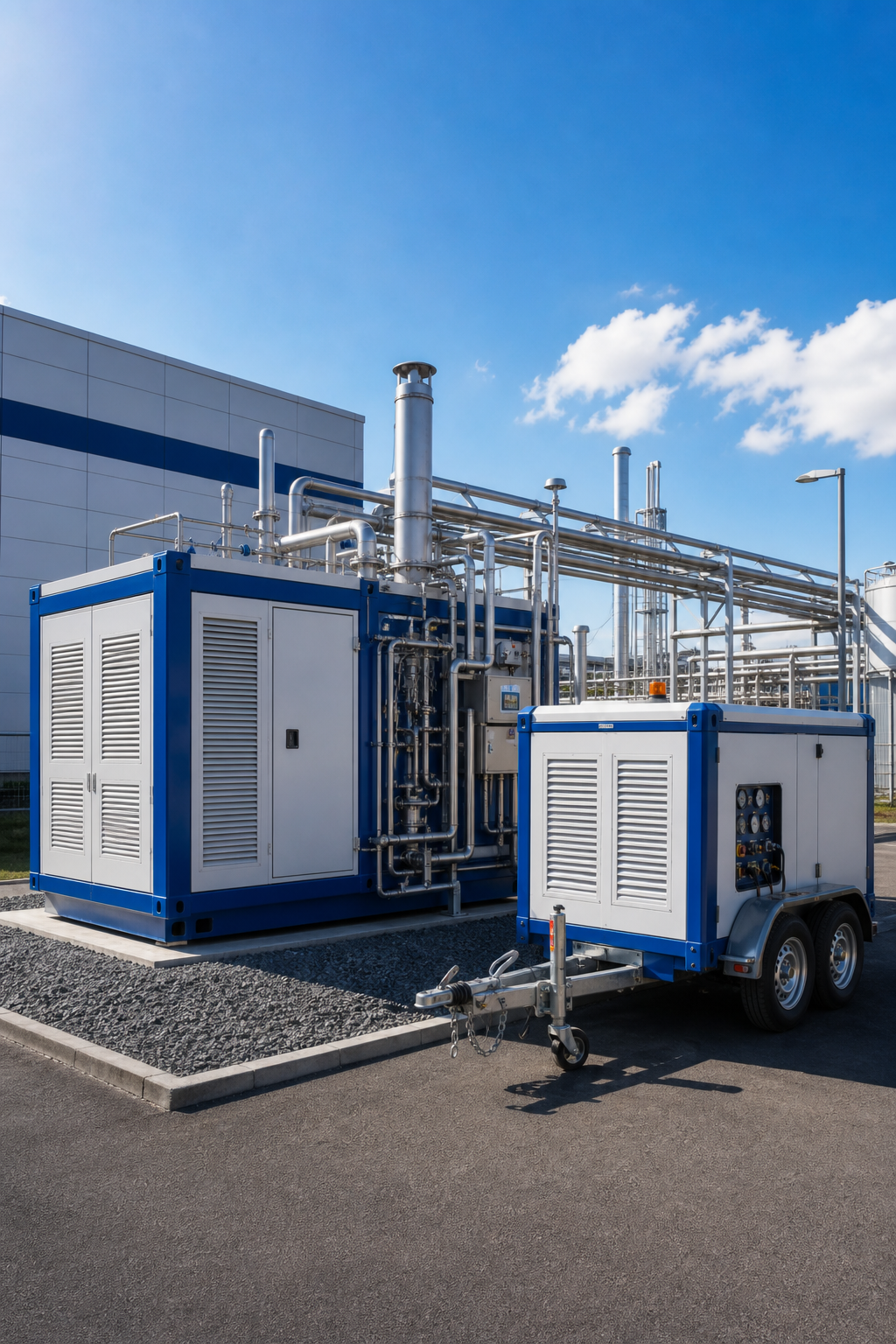 Stationary and mobile hydrogen production system
